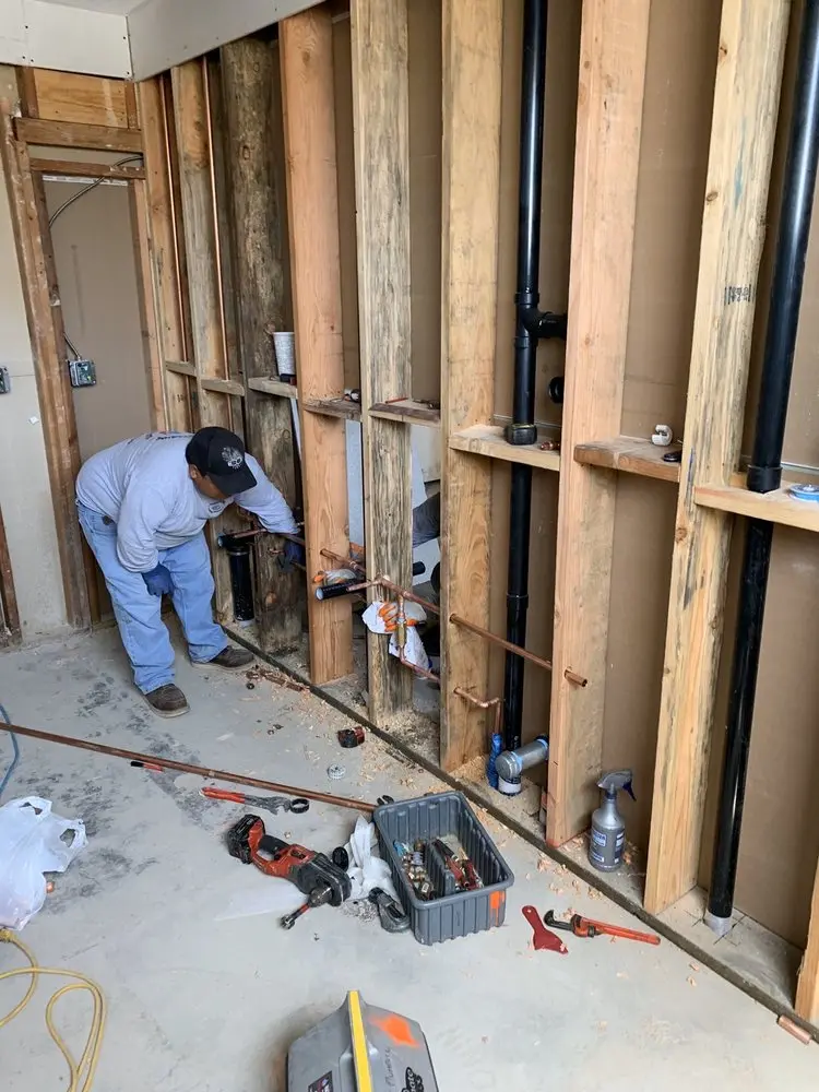 Commercial rough-in plumbing for Gas Line Repair in Spring Run Manor